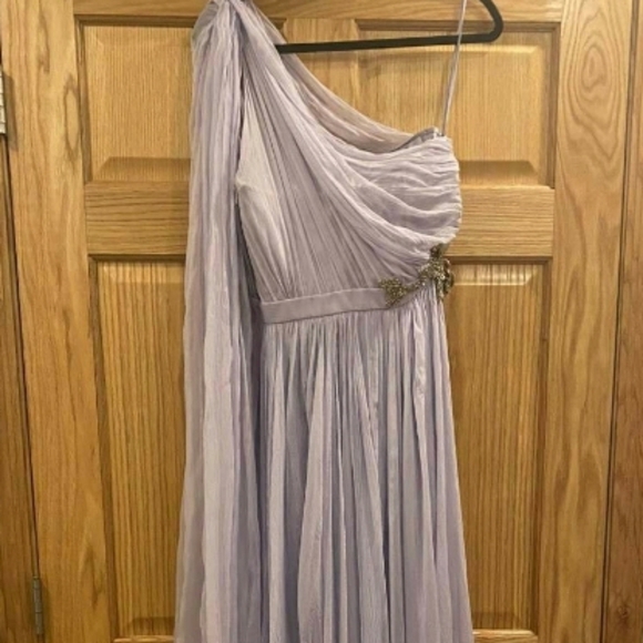 Alexander MQueen One Shoulder Silk Chiffon - Picture 11 of 16